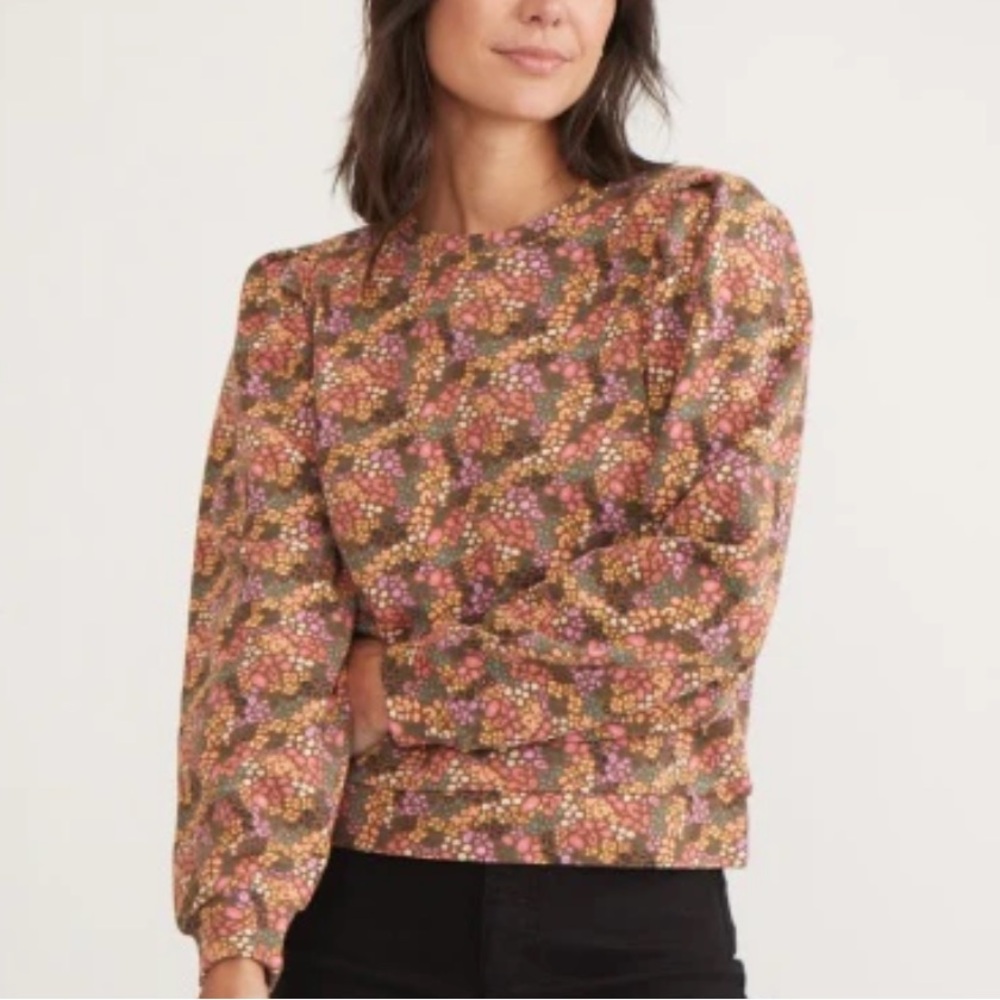 Marine Layer Floral Women's Sweater - Multicolor